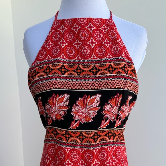 MinkPink Halter Slit Dress - Picture 2 of 4